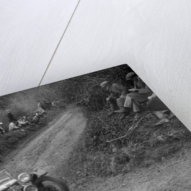 MG PA of RA MacDermid of the Cream Cracker Team competing in the MCC Lands End Trial, 1935 by Bill Brunell