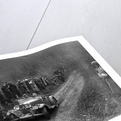 Talbot 105 of HA Nash competing in the MCC Lands End Trial, 1935 by Bill Brunell