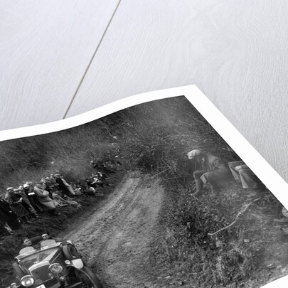 Blackburne-engined Frazer-Nash TT replica of J Tweedale competing in the MCC Lands End Trial, 1935 by Bill Brunell