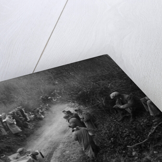 Riley Lynx open 4-seater of VNG Seeney competing in the MCC Lands End Trial, 1935 by Bill Brunell