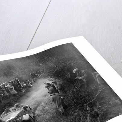 Riley Lynx open 4-seater of VNG Seeney competing in the MCC Lands End Trial, 1935 by Bill Brunell