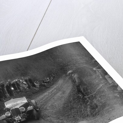 Triumph of HF Burt competing in the MCC Lands End Trial, 1935 by Bill Brunell