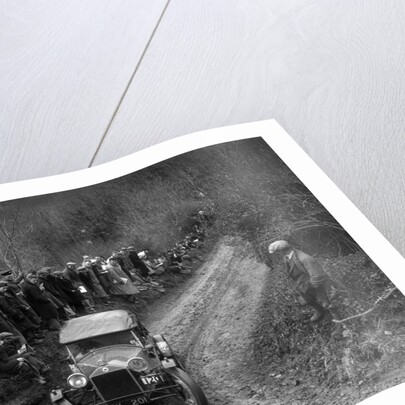 Lancia Lambda of JF Parker competing in the MCC Lands End Trial, 1935 by Bill Brunell