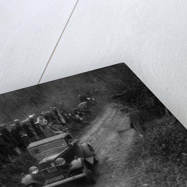 Ford V8 of DJC Palmer competing in the MCC Lands End Trial, 1935 by Bill Brunell