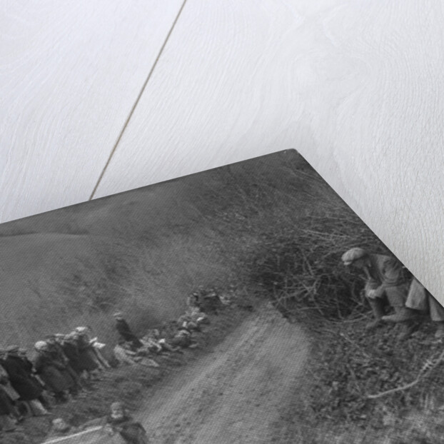 MG PA of Jack Bastock of the Cream Cracker Team competing in the MCC Lands End Trial, 1935 by Bill Brunell