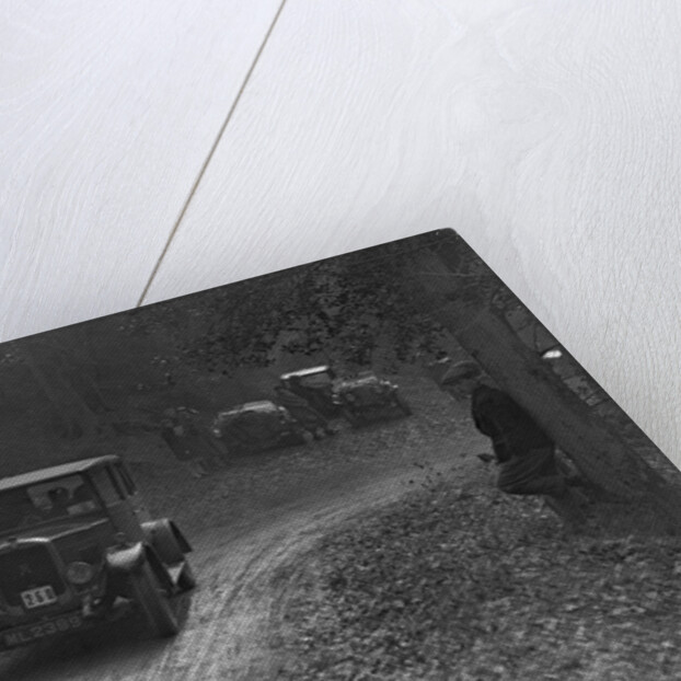 Hillman 11 saloon competing in the Sunbeam Motor Car Club Bognor Trial, 1929 by Bill Brunell