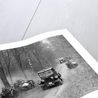 Riley Monaco of CD Allen competing in the Sunbeam Motor Car Club Bognor Trial, 1929 by Bill Brunell