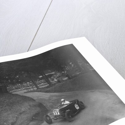 Frazer-Nash competing in the Shelsley Walsh Hillclimb, Worcestershire, 1935 by Bill Brunell