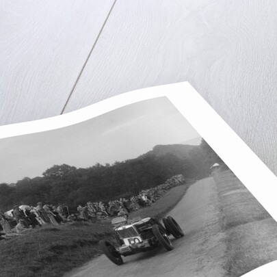 MG competing in the Shelsley Walsh Hillclimb, Worcestershire, 1935 by Bill Brunell