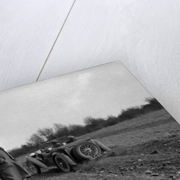 MG TA competing in the London Motor Club Coventry Cup Trial, Knatts Hill, Kent, 1938 by Bill Brunell