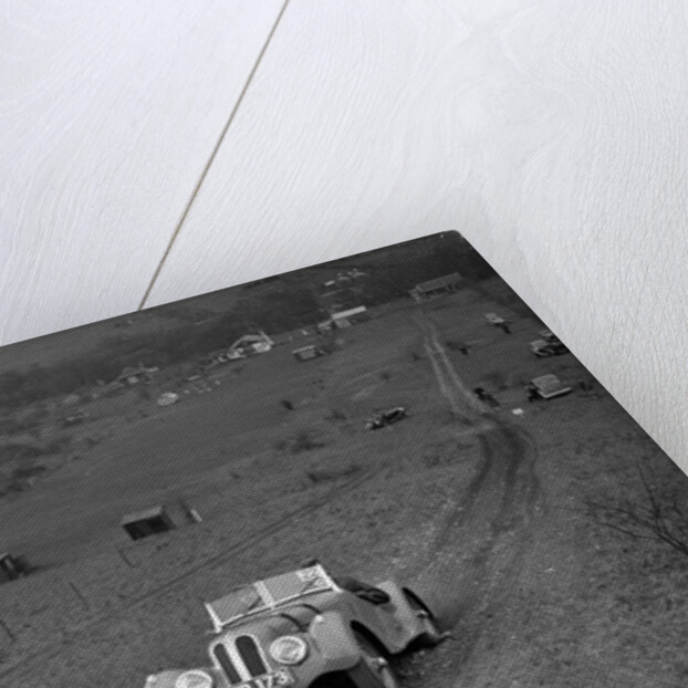 Frazer-Nash BMW 328 of H Wood at the London Motor Club Coventry Cup Trial, Knatts Hill, Kent, 1938 by Bill Brunell