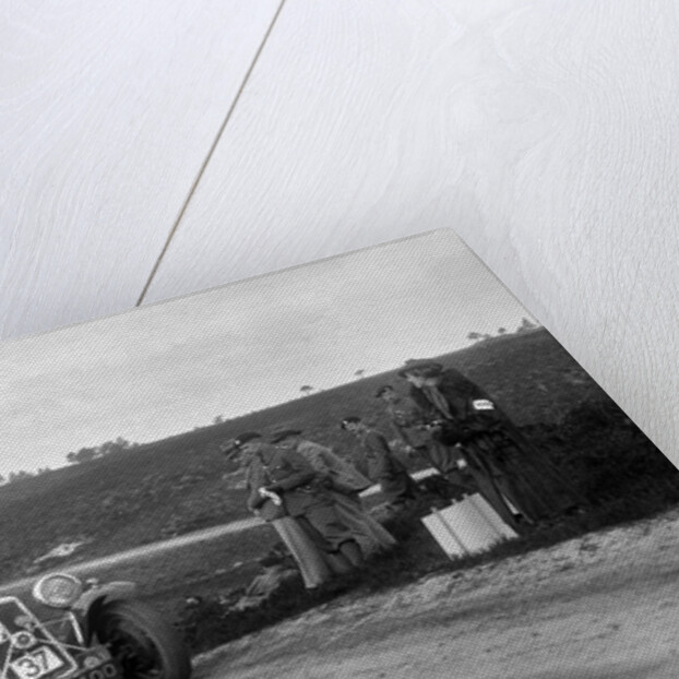 1933 Wolseley Hornet Special competing in a motoring trial, Bagshot Heath, Surrey, 1930s by Bill Brunell