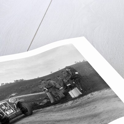 1933 Wolseley Hornet Special competing in a motoring trial, Bagshot Heath, Surrey, 1930s by Bill Brunell