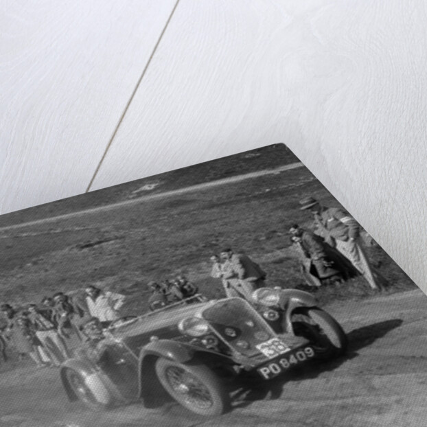 1933 Singer competing in a motoring trial, Bagshot Heath, Surrey, 1930s by Bill Brunell