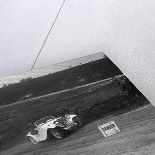 1934 Singer Le Mans competing in a motoring trial, Bagshot Heath, Surrey, 1930s by Bill Brunell