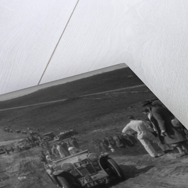 1934 MG PA competing in a motoring trial, Bagshot Heath, Surrey, 1930s by Bill Brunell