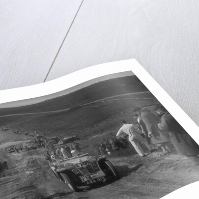 1934 MG PA competing in a motoring trial, Bagshot Heath, Surrey, 1930s by Bill Brunell