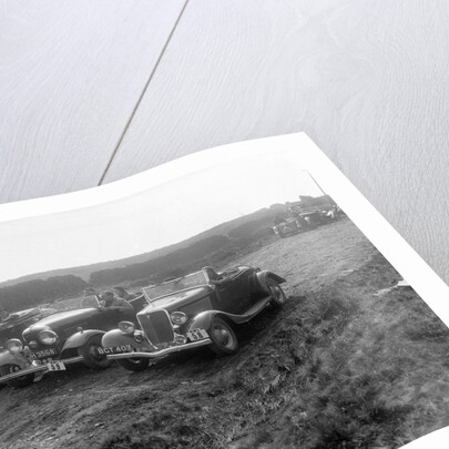 Three Ford V8s at the Sunbac Inter-Club Team Trial, 1935 by Bill Brunell