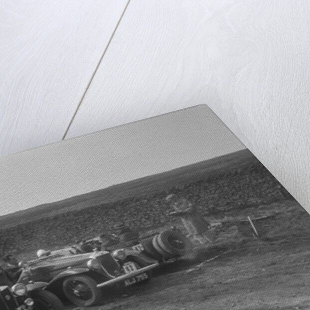 Two MG Magnettes and a Hillman Aero Minx at the Sunbac Inter-Club Team Trial, 1935 by Bill Brunell