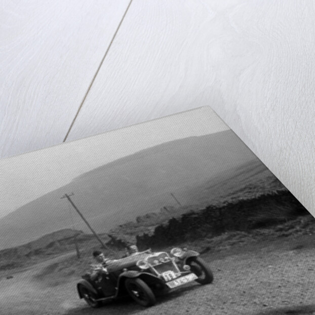 Singer Le Mans of WK Elliott competing in the Sunbac Inter-Club Team Trial, 1935 by Bill Brunell