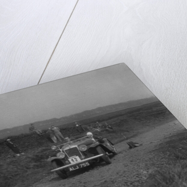 Hillman Aero Minx open 2-seater of LJO Bartlett competing in the Sunbac Inter-Club Team Trial, 1935 by Bill Brunell