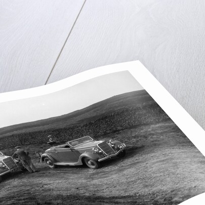 Three Ford V8s at the Sunbac Inter-Club Team Trial, 1935 by Bill Brunell