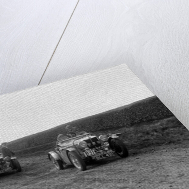 MG NA Magnettes of Doreen and Denis Evans at the Sunbac Inter-Club Team Trial, 1935 by Bill Brunell