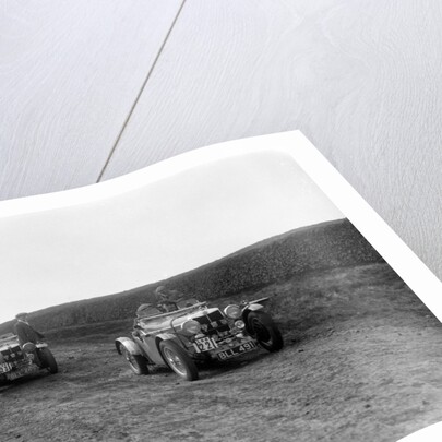 MG NA Magnettes of Doreen and Denis Evans at the Sunbac Inter-Club Team Trial, 1935 by Bill Brunell