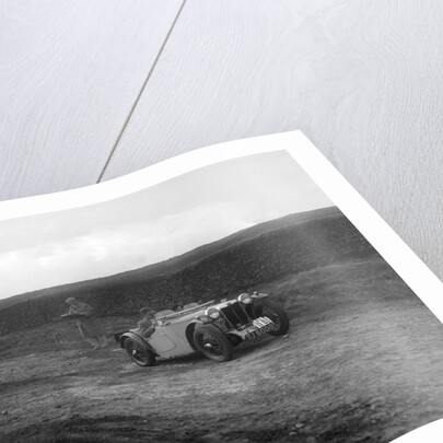 Cream Cracker Team MG PAs of Maurice Toulmin and Jack Bastock, Sunbac Inter-Club Team Trial, 1935 by Bill Brunell