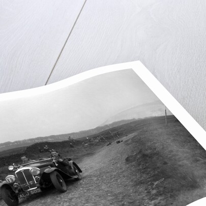 Wolseley Hornet of S Whitelock competing in the Sunbac Inter-Club Team Trial, 1935 by Bill Brunell
