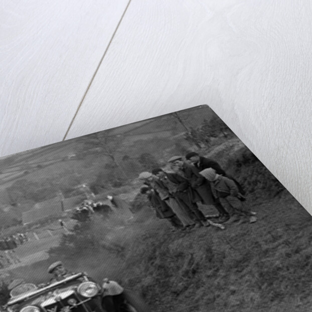 MG PA of JH Clent competing in the MG Car Club Midland Centre Trial, 1938 by Bill Brunell