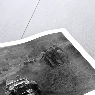 MG PA of JH Clent competing in the MG Car Club Midland Centre Trial, 1938 by Bill Brunell
