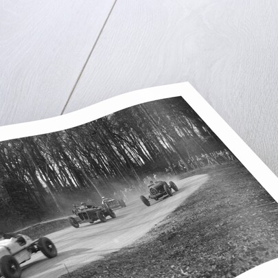 ERA, Vale Special of Ian Connell, Bugatti and MG Q type, Donington Park, Leicestershire, c1930s by Bill Brunell