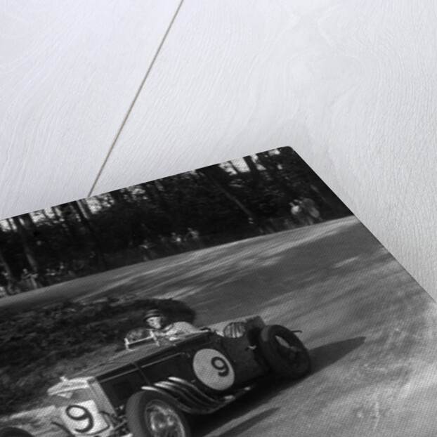 Frazer-Nash TT replica of G Casswell racing at Donington Park, Leicestershire, 1935 by Bill Brunell