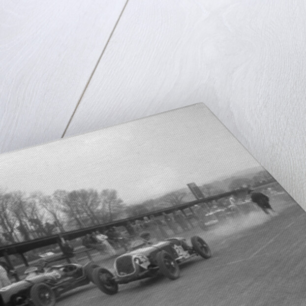 Riley and Alta racing at Donington Park, Leicestershire, c1930s by Bill Brunell