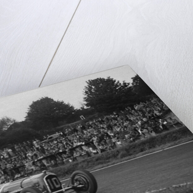 Alfa Romeo of Kenneth Evans racing at Crystal Palace, London, 1939 by Bill Brunell