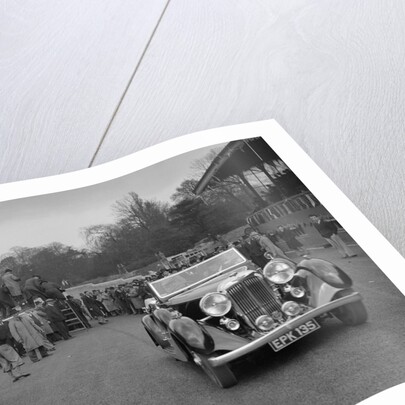 Lagonda open 4-seater tourer, possibly owned by Earl Howe, Crystal Palace, London, 1939 by Bill Brunell