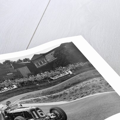 ERAs of Raymond Mays and Arthur Dobson racing at Crystal Palace, London, 1939 by Bill Brunell