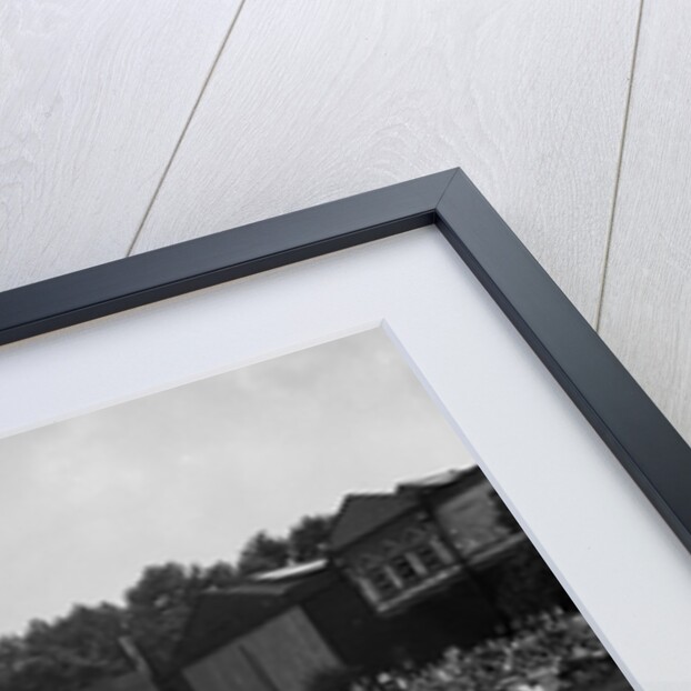 Singer Le Mans of Arthur W Jones racing at Crystal Palace, London, 1939 by Bill Brunell
