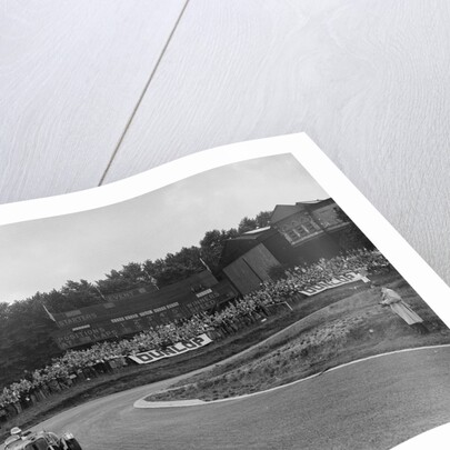 Singer Le Mans of Arthur W Jones racing at Crystal Palace, London, 1939 by Bill Brunell