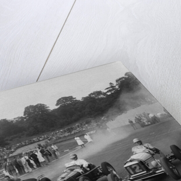 Austin 7 of WD Castello, Alta of Eric Winterbottom and MG K3 racing at Crystal Palace, London, 1939 by Bill Brunell