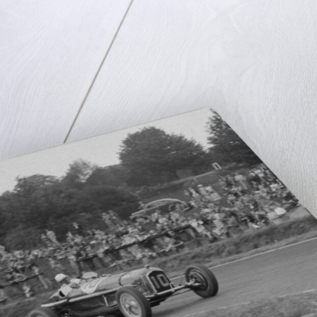 Alfa Romeo Monza of Kenneth Evans racing at Crystal Palace, London, 1939 by Bill Brunell