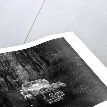 Singer Le Mans competing in the Mid Surrey AC Barnstaple Trial, 1934 by Bill Brunell