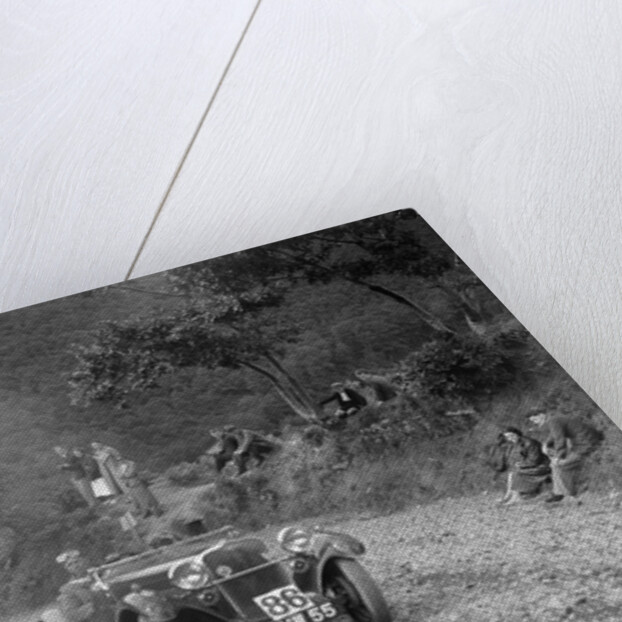 Singer sports 2-seater at the Mid Surrey AC Barnstaple Trial, Beggars Roost, Devon, 1934 by Bill Brunell