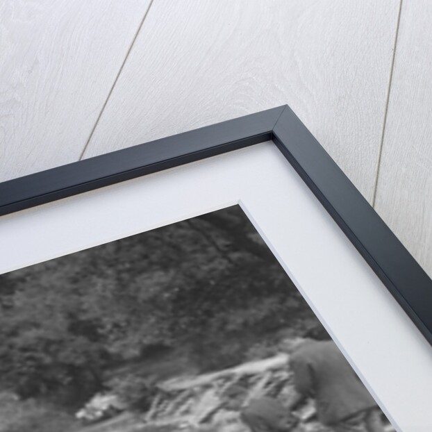 MG J2 and MG D type at the Mid Surrey AC Barnstaple Trial, Tarr Steps, Exmoor, 1934 by Bill Brunell