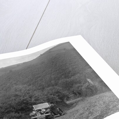Austin 10 competing in the Mid Surrey AC Barnstaple Trial, Beggars Roost, Devon, 1934 by Bill Brunell