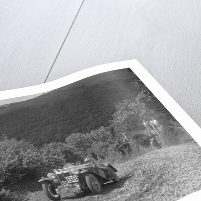 MG PA competing in the Mid Surrey AC Barnstaple Trial, Beggars Roost, Devon, 1934 by Bill Brunell