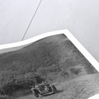 Rover Meteor Speed Twenty at the Mid Surrey AC Barnstaple Trial, Beggars Roost, Devon, 1934 by Bill Brunell