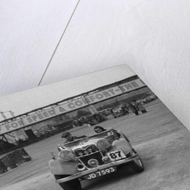 Riley Lynx competing in the JCC Rally, Brooklands, Surrey, 1939 by Bill Brunell