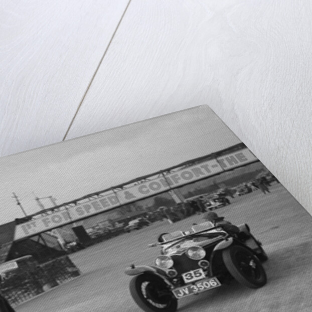 Riley Imp competing in the JCC Rally, Brooklands, Surrey, 1939 by Bill Brunell